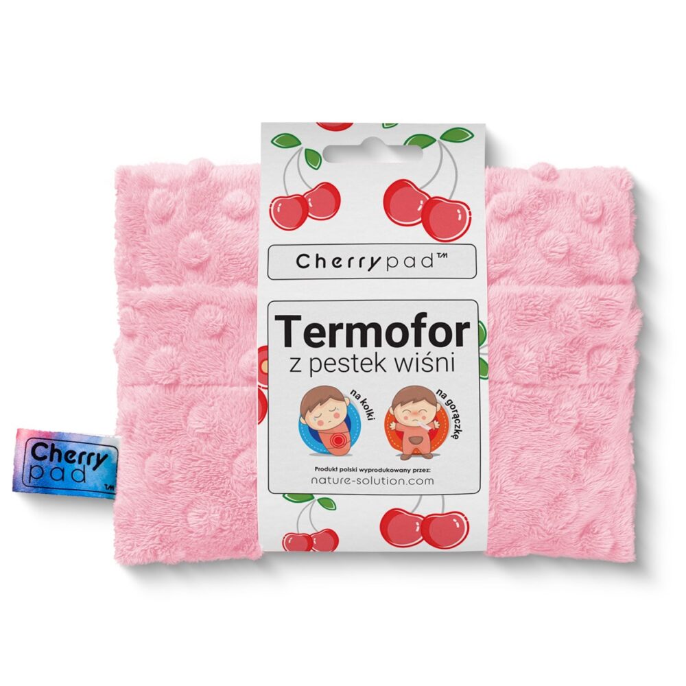 Termofor Cherrypad® - Minky jasny róż Minky Jasny rozowy 1