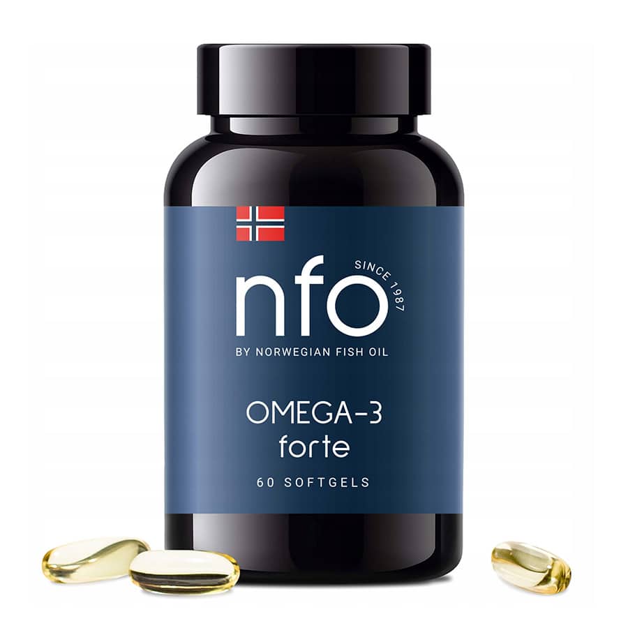 NFO® Omega-3 Forte: Klucz do Zdrowia Serca i Umysłu z Głębin Morza Norweskiego NFO FORTE