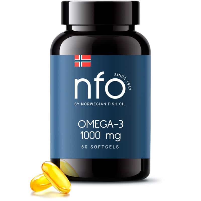 NFO Omega 3 100 mg - suplement diety 60 kaps. Nfo Omega 3 100mg 60 kaps