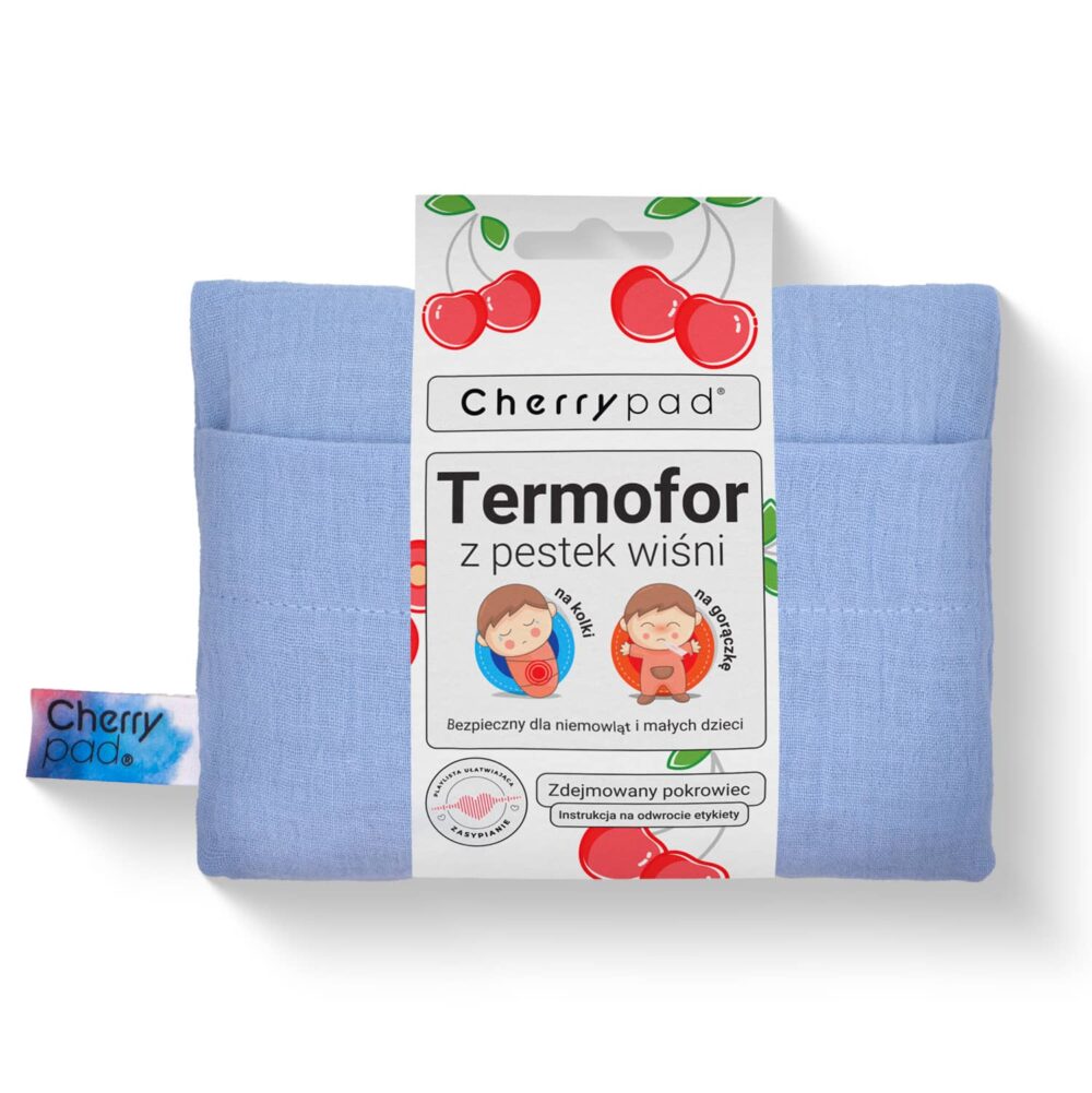 Termofor Cherrypad® - Muślin niebieski