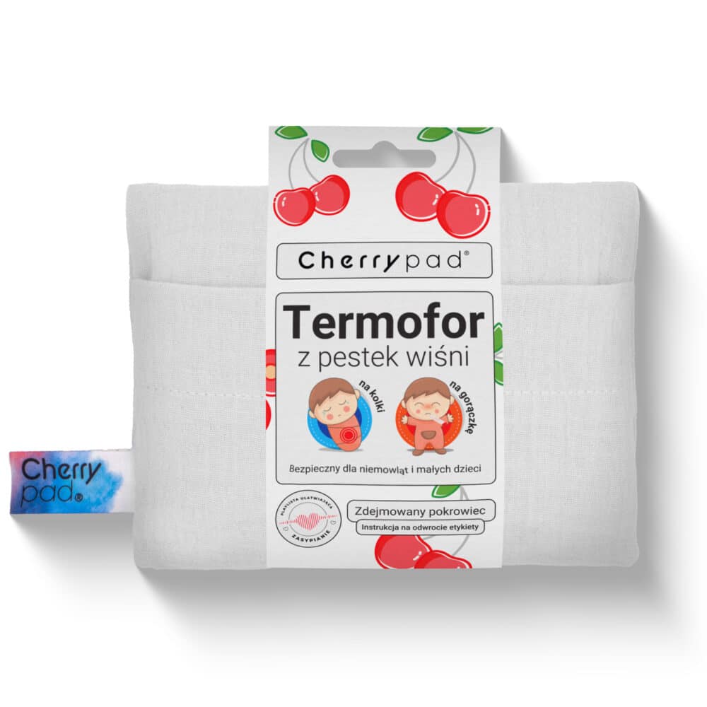 Termofor Cherrypad® - muślin Biały PL Cherrypad MUSLIN bialy