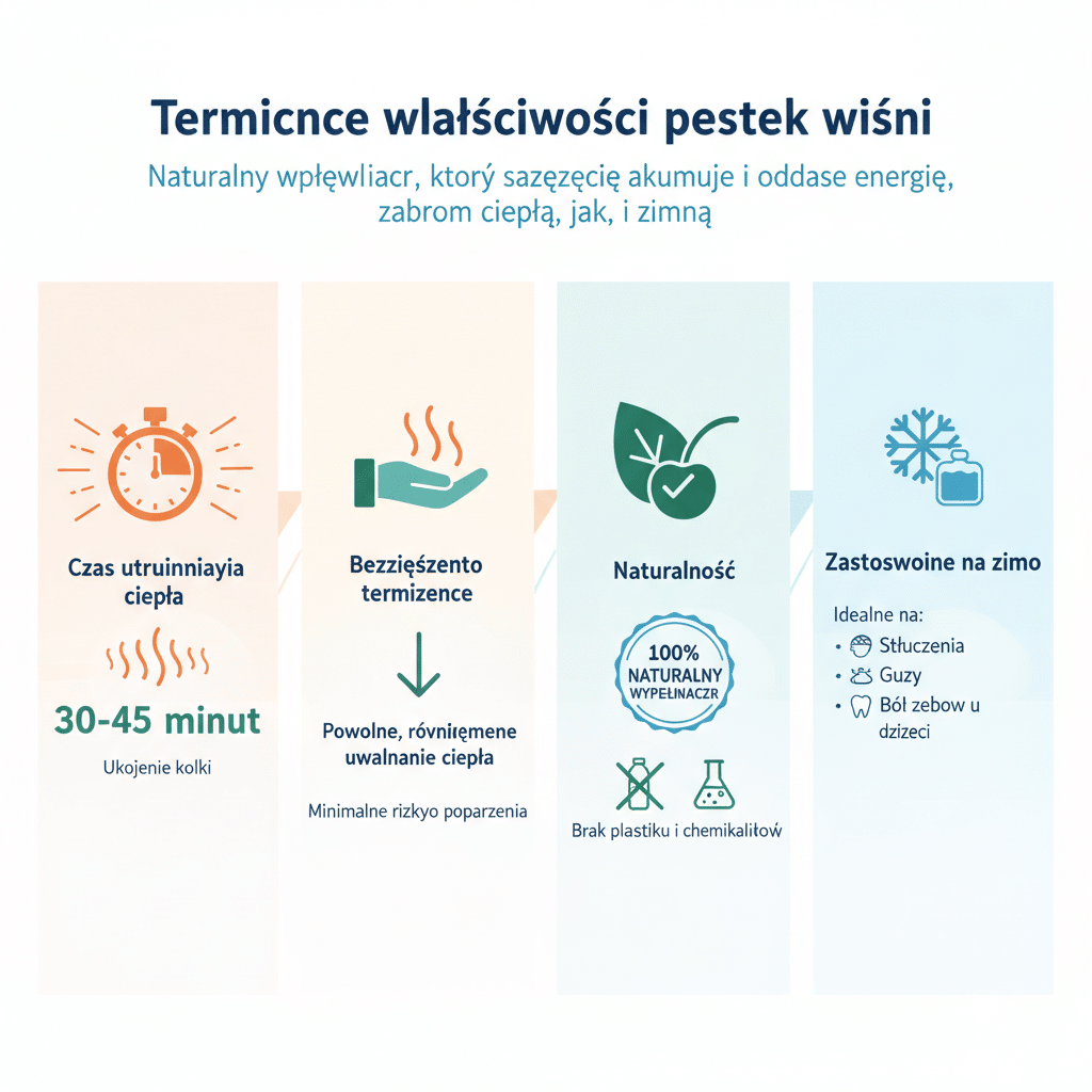 Termiczne właściwości pestek wiśni