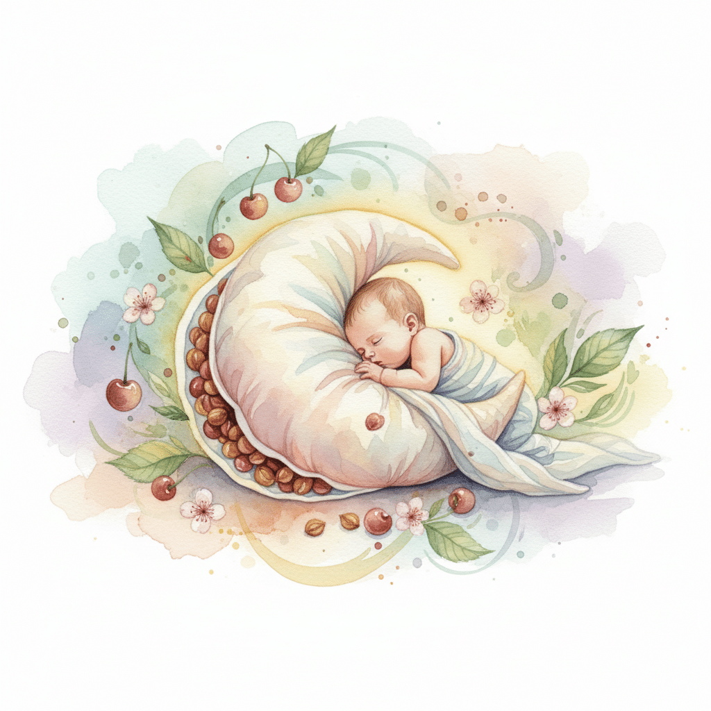 Termofor z pestek wiśni na kolki niemowlęce: Naturalna ulga