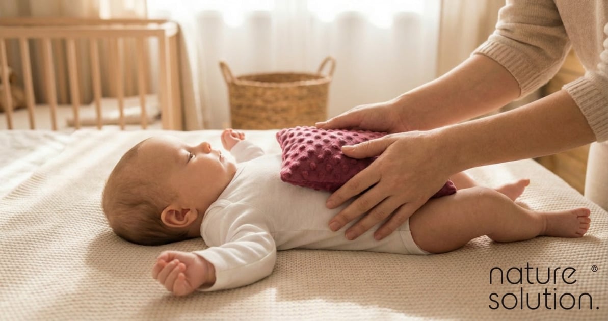 Termofor z Pestek Wiśni Cherrypad® – Minky Rosas in use