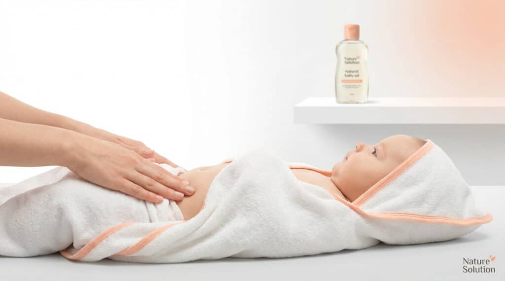 Jak masować brzuszek niemowlaka przy kolkach? Poradnik krok po kroku