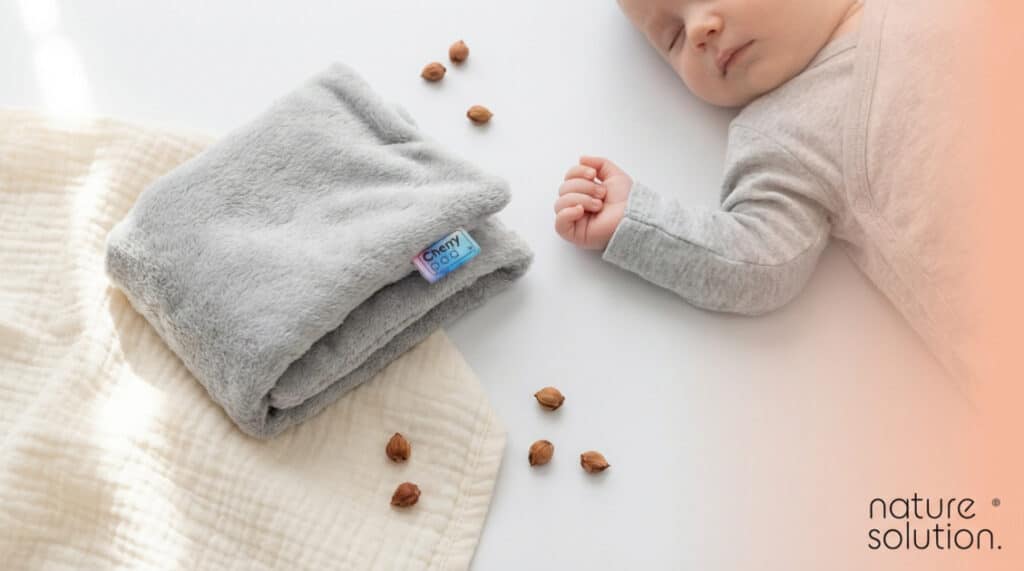 Cherrypad®: Najlepszy termofor z pestek wiśni dla niemowlaka na kolki