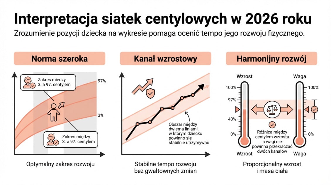 Kalkulator wzrostu dziecka – sprawdź, jak wysoki będzie Twój maluch 1 Interpretacja siatek centylowych w 2026 roku