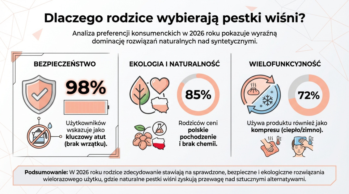 Dlaczego rodzice wybierają pestki wiśni?