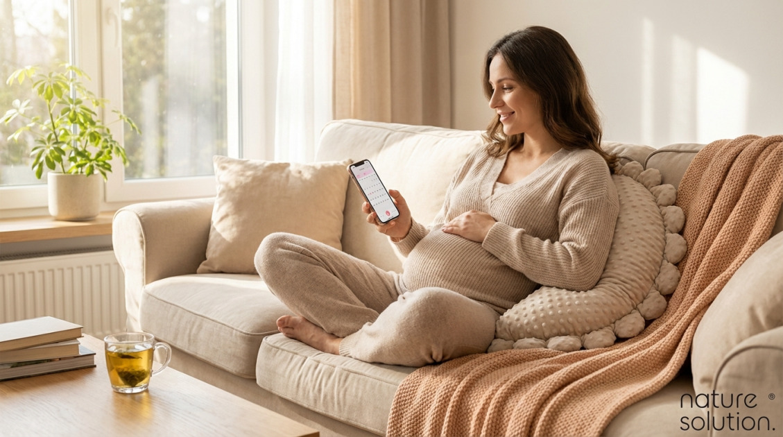 Pan Pieróg™ – poduszka do karmienia – piasek pustyni in use