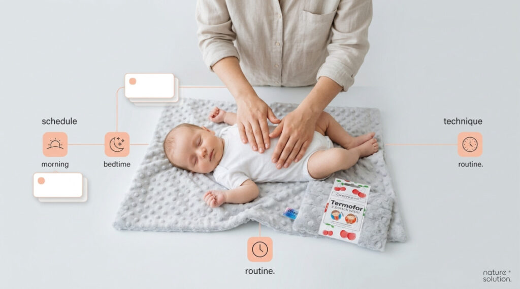 Kiedy masować dziecko na kolki? Harmonogram i techniki w 2026