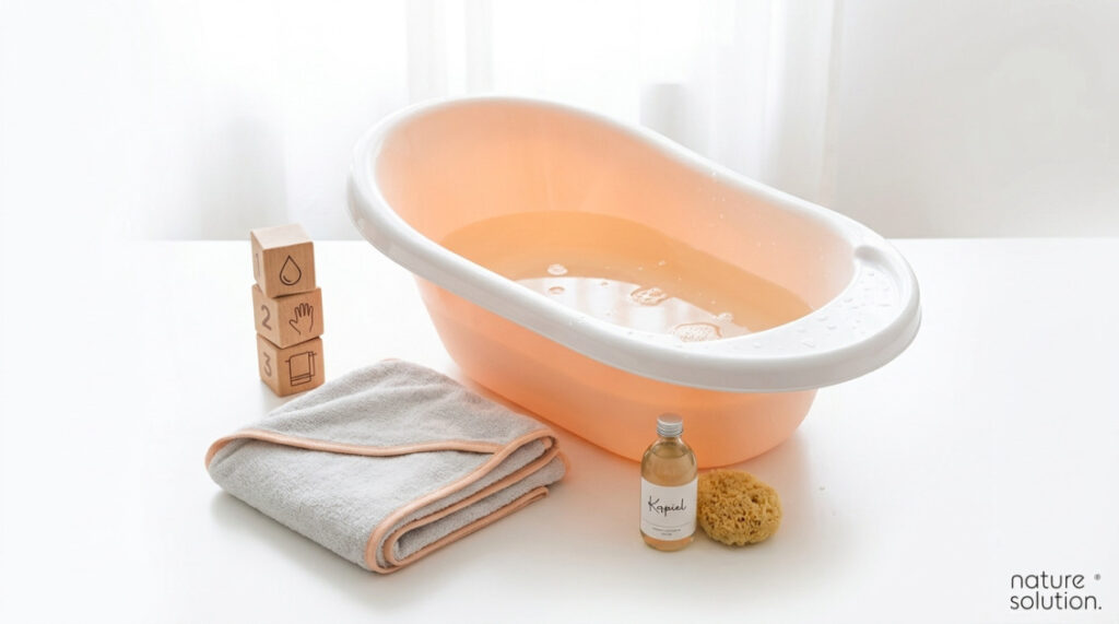 Pierwsza kąpiel noworodka krok po kroku – kompletny poradnik 2026