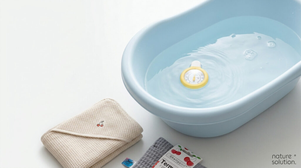 Jaka jest idealna temperatura wody do kąpieli noworodka?