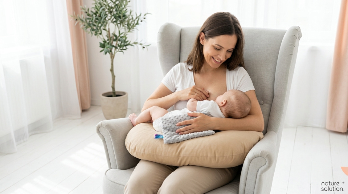 Termofor z Pestek Wiśni Cherrypad® – Minky szary in use