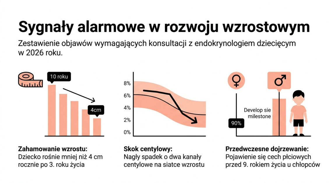 Sygnały alarmowe w rozwoju wzrostowym