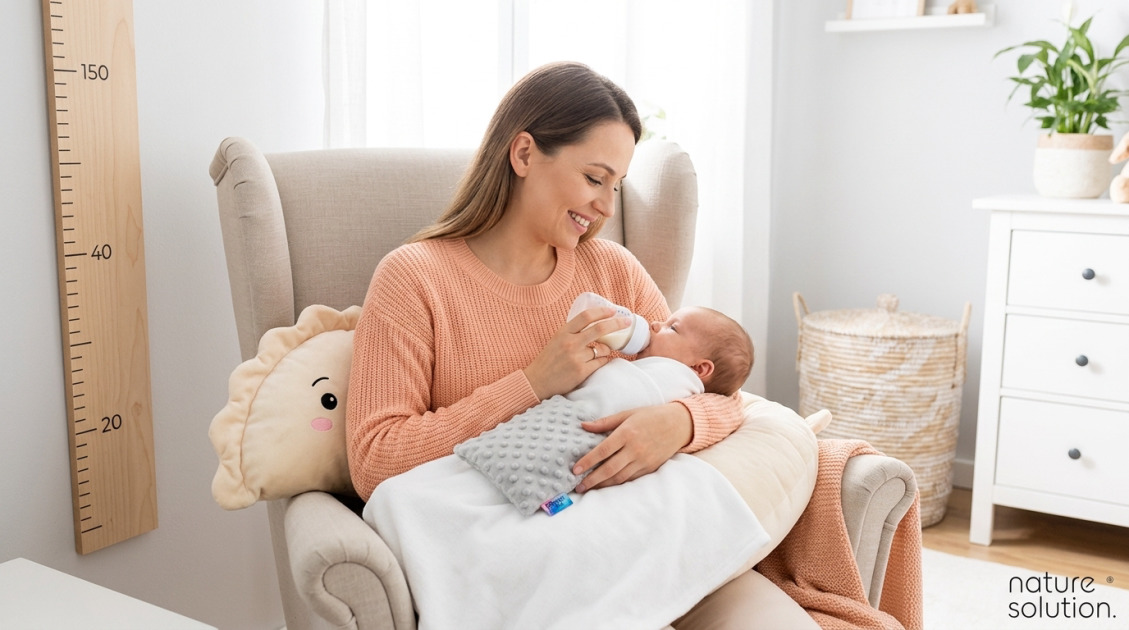 Termofor z Pestek Wiśni Cherrypad® – Minky szary in use