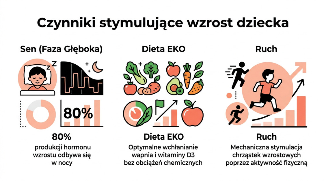 Czynniki stymulujące wzrost dziecka