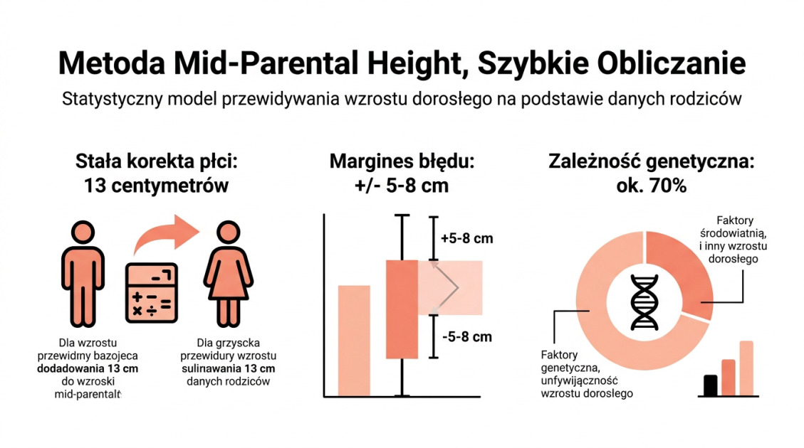 Jak obliczyć swój wzrost w przyszłości? Poznaj sprawdzone metody 1 Metoda Mid-Parental Height, Szybkie Obliczanie