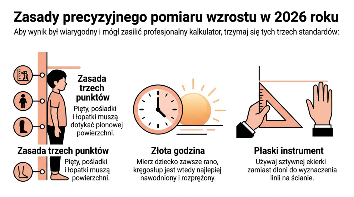 Zasady precyzyjnego pomiaru wzrostu w 2026 roku