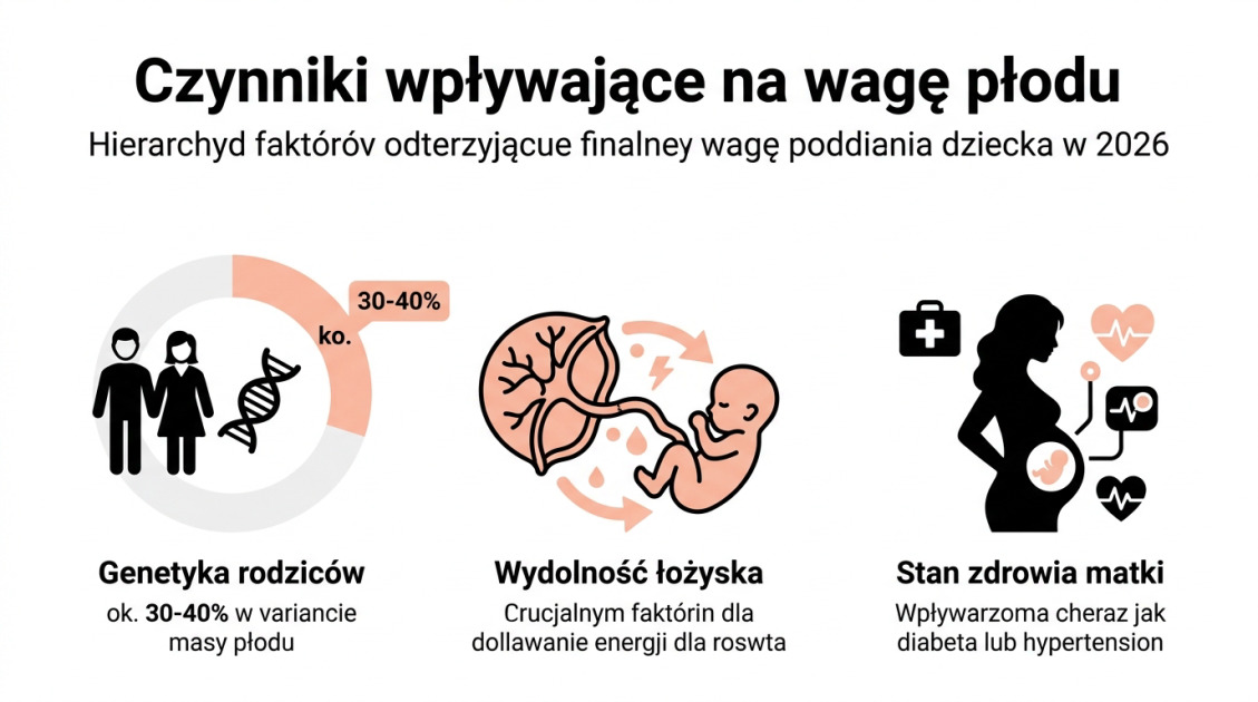 Czynniki wpływające na wagę płodu