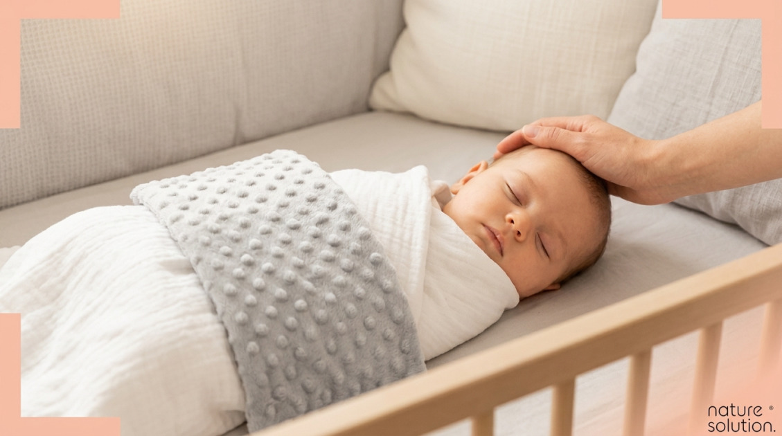 Termofor z Pestek Wiśni Cherrypad® – Minky szary in use