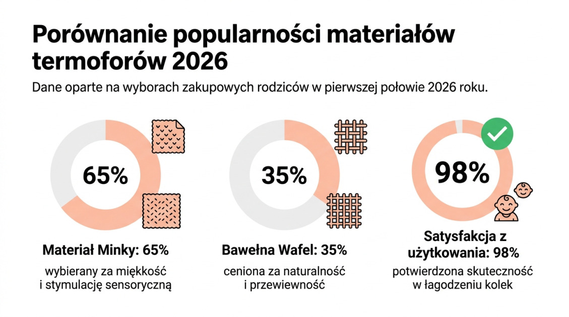 Porównanie popularności materiałów termoforów 2026