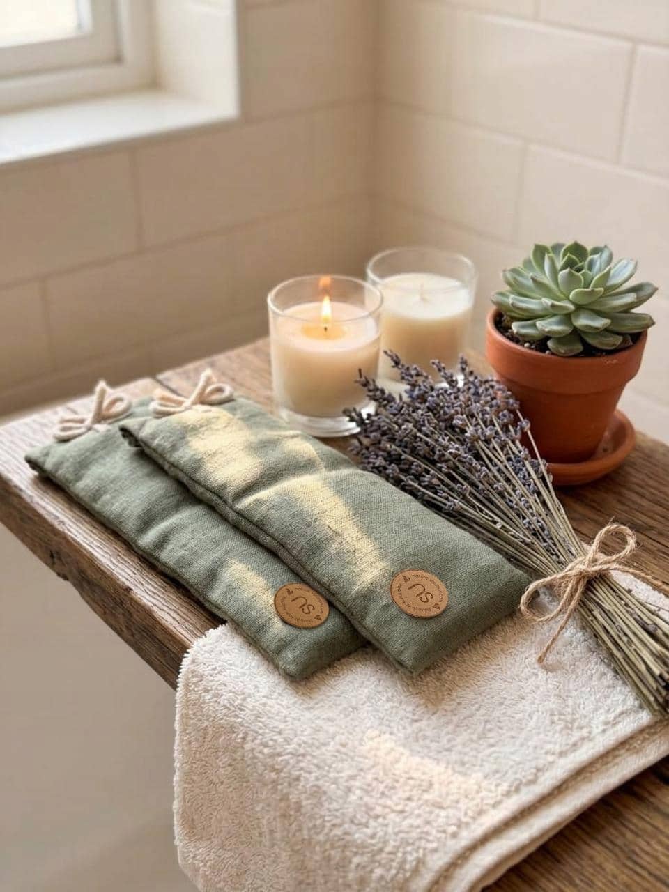 Termofor z Gorczycą Zestaw 2 szt - Len Naturalny 5 Termofor z Gorczycą Zestaw 2 szt - Len Naturalny - obrazek 5