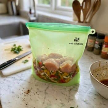 Wielorazowy Woreczek Silikonowy na żywność