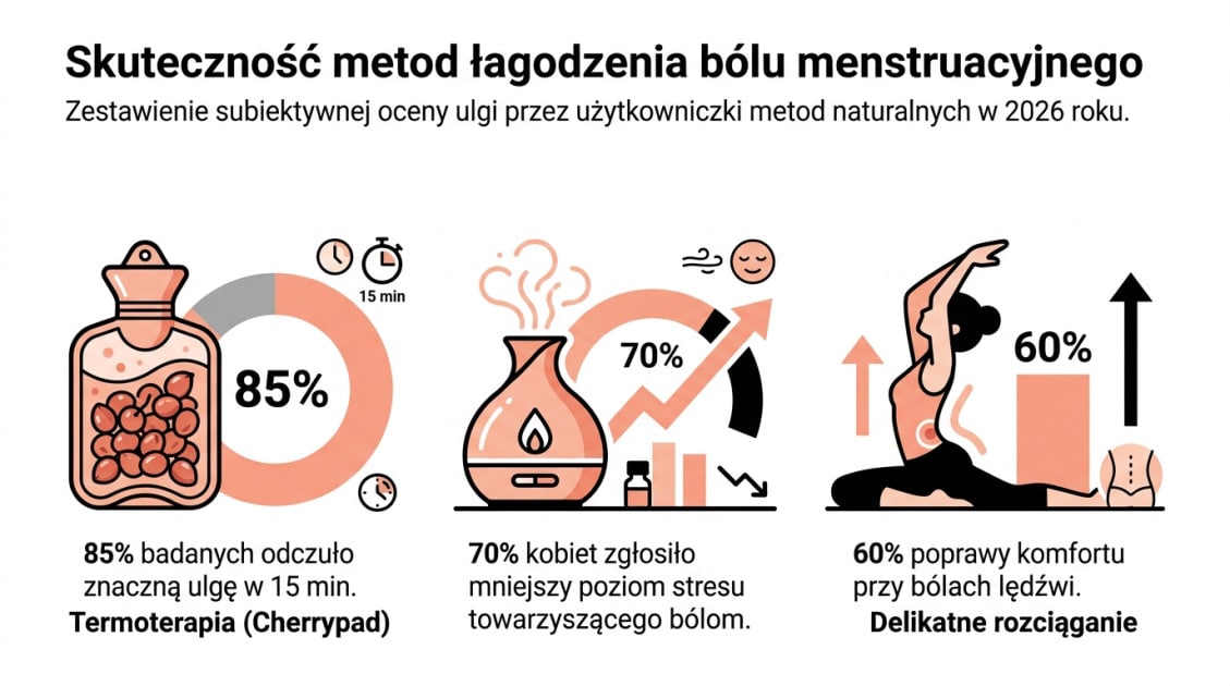 Skuteczność metod łagodzenia bólu menstruacyjnego