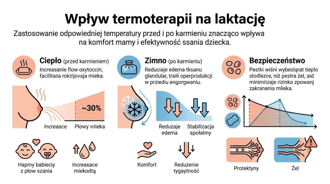 Wpływ termoterapii na laktację