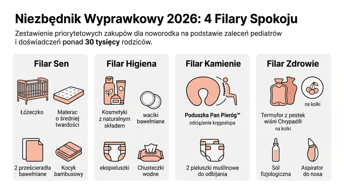 Niezbędnik Wyprawkowy 2026: 4 Filary Spokoju