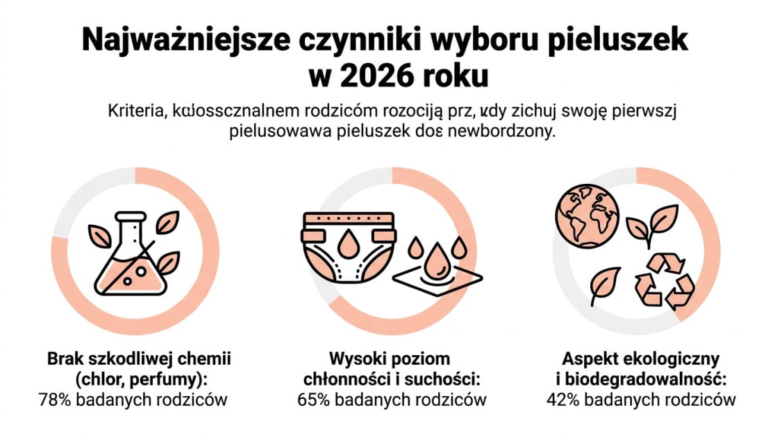 Najważniejsze czynniki wyboru pieluszek w 2026 roku