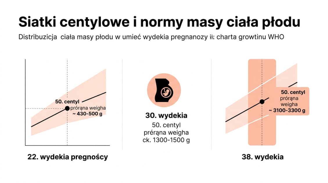 Siatki centylowe i normy masy ciała płodu